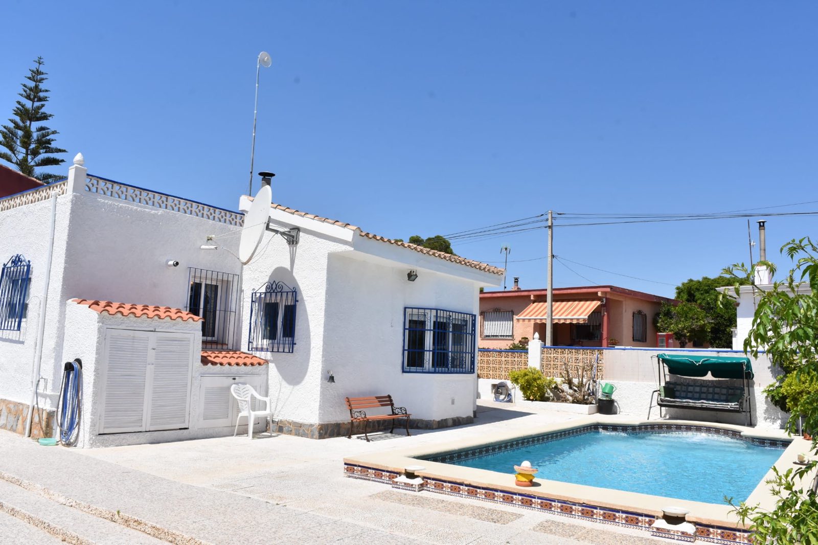 SOLD!!!Great One Level Villa with Pool in La Zenia. Ref:mks2373