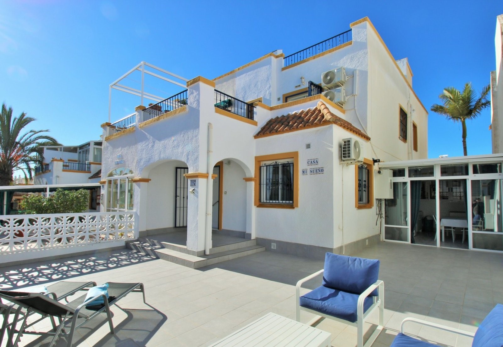OFFER! Great Condition Semi Detached Villa in La Florida, Playa Flamenca. Ref:ks4657