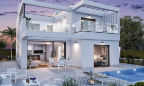 New Luxury Villa Front Line Golf in Los Alcazares. Ref:ks3033