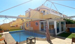 Great Opportunity! Semi-Detached Villa with Private Pool in La Zenia. Ref:ks3753