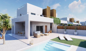Large New Modern Villa with Private Pool in Pilar de Horadada. Ref:ks3855