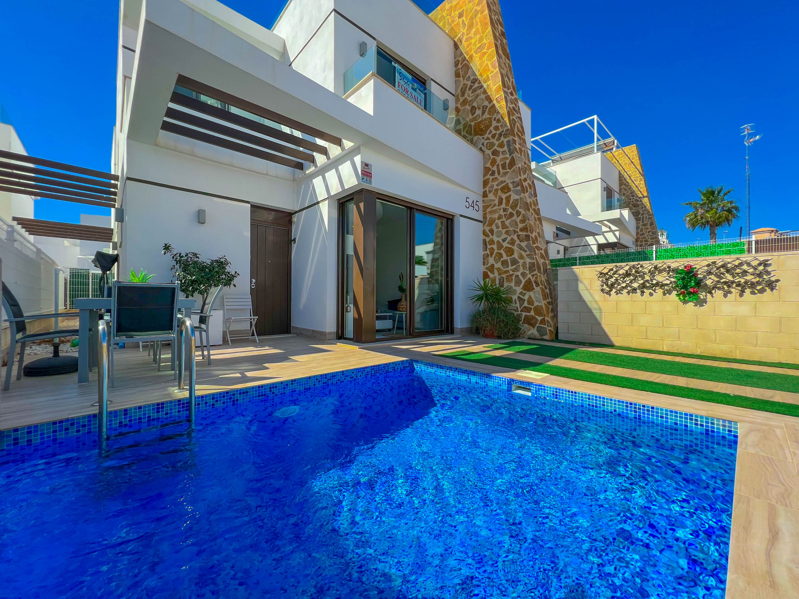 Modern Semi- Detached Villa with Private Pool in Villamartin Playa  Flamenca. Ref:ks4098 – MYCASA24.COM
