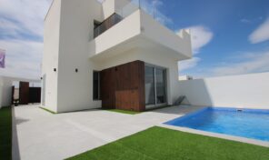 Great New Modern Villa with Private Pool in San Fulgencio. Ref:ks4205