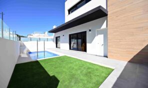 New Modern Semi- Detached Villa with Private Pool in Villamartin. Ref:ks3523