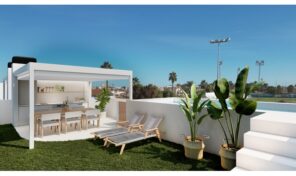Luxury Bungalow with Private Pool near Beach in San Pedro del Pinatar. Ref.ks4929